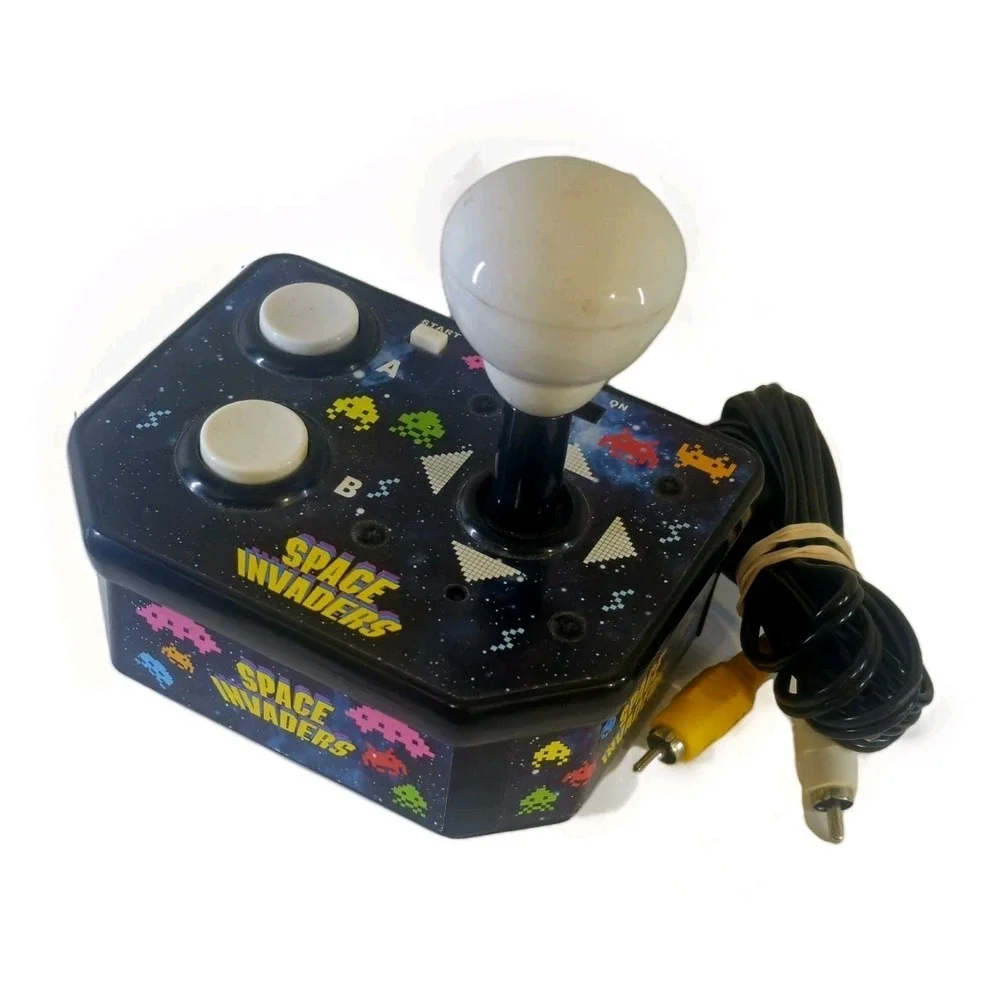 Space Invaders Plug n Play TV Arcade Retro Video Game - Tested & Working